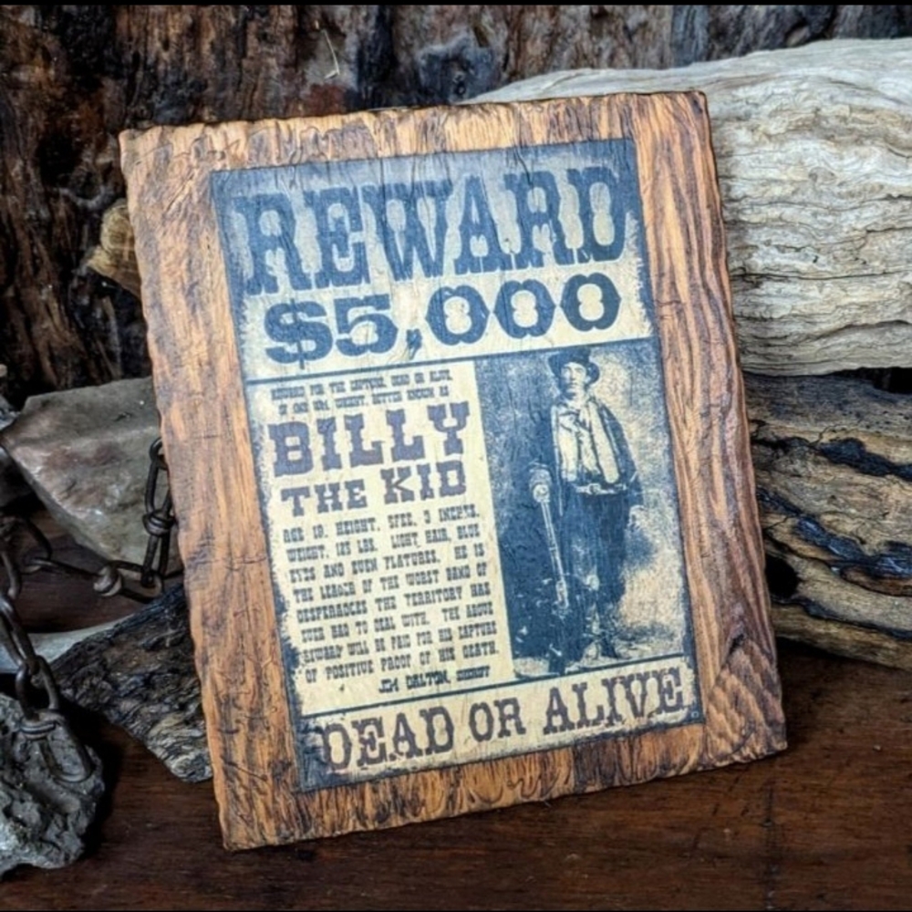Billy the kid wall decor